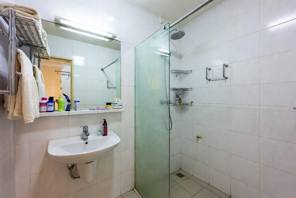 Cleaned bathroom