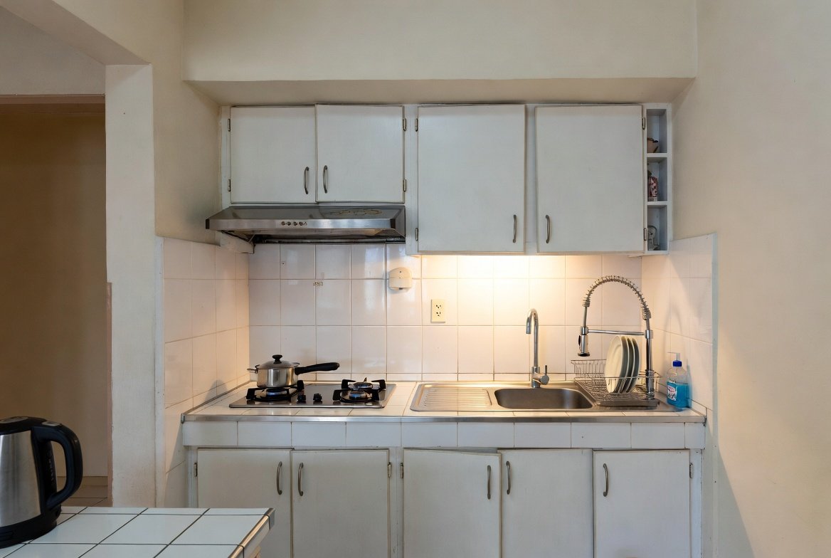 Cleaned kitchen